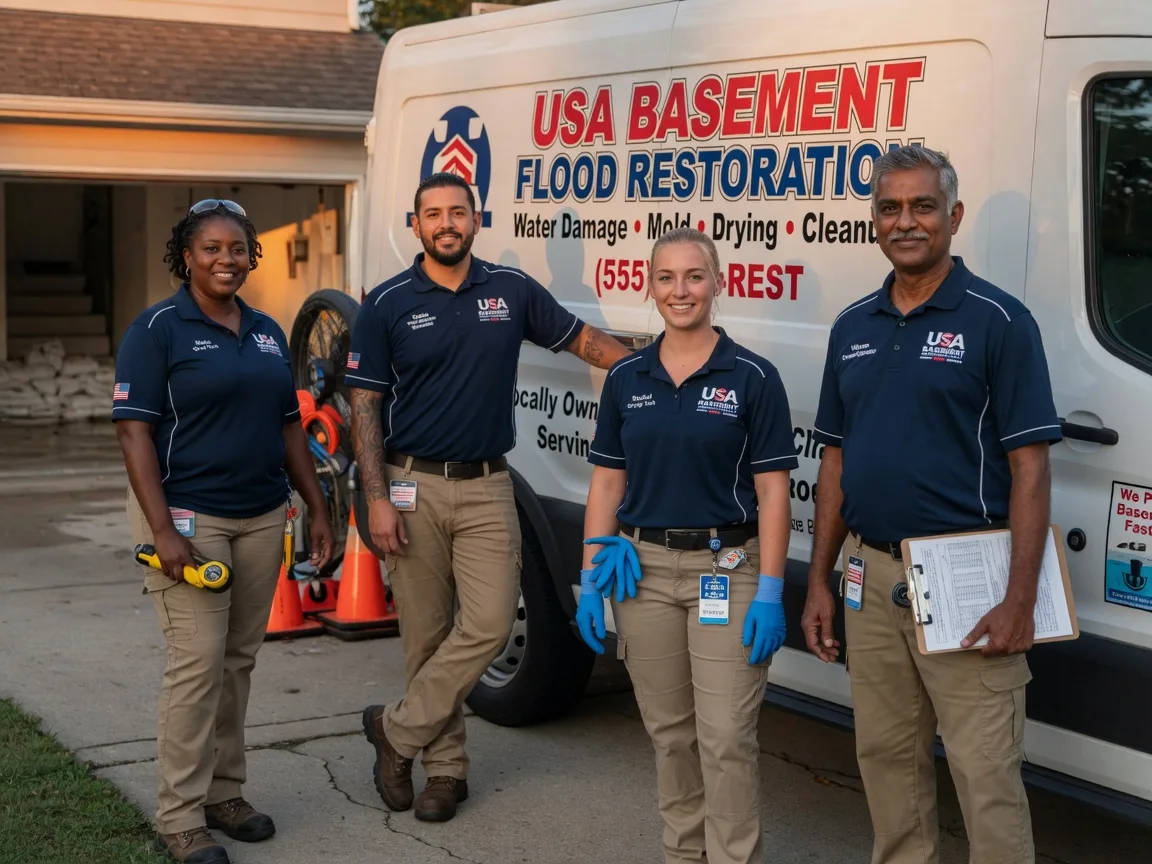 Basement Flood Cleanup company in Simmesport, LA