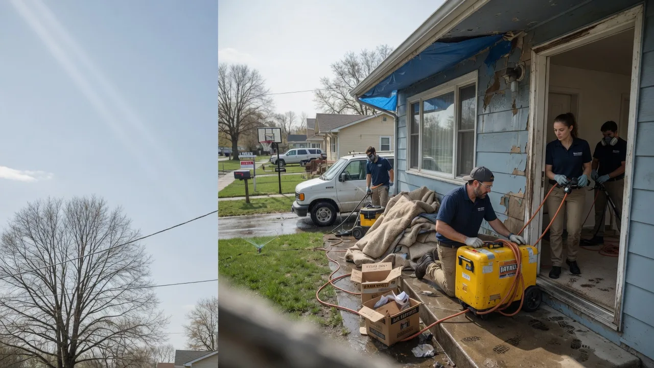 Basement Flood Cleanup in Simmesport, LA near me